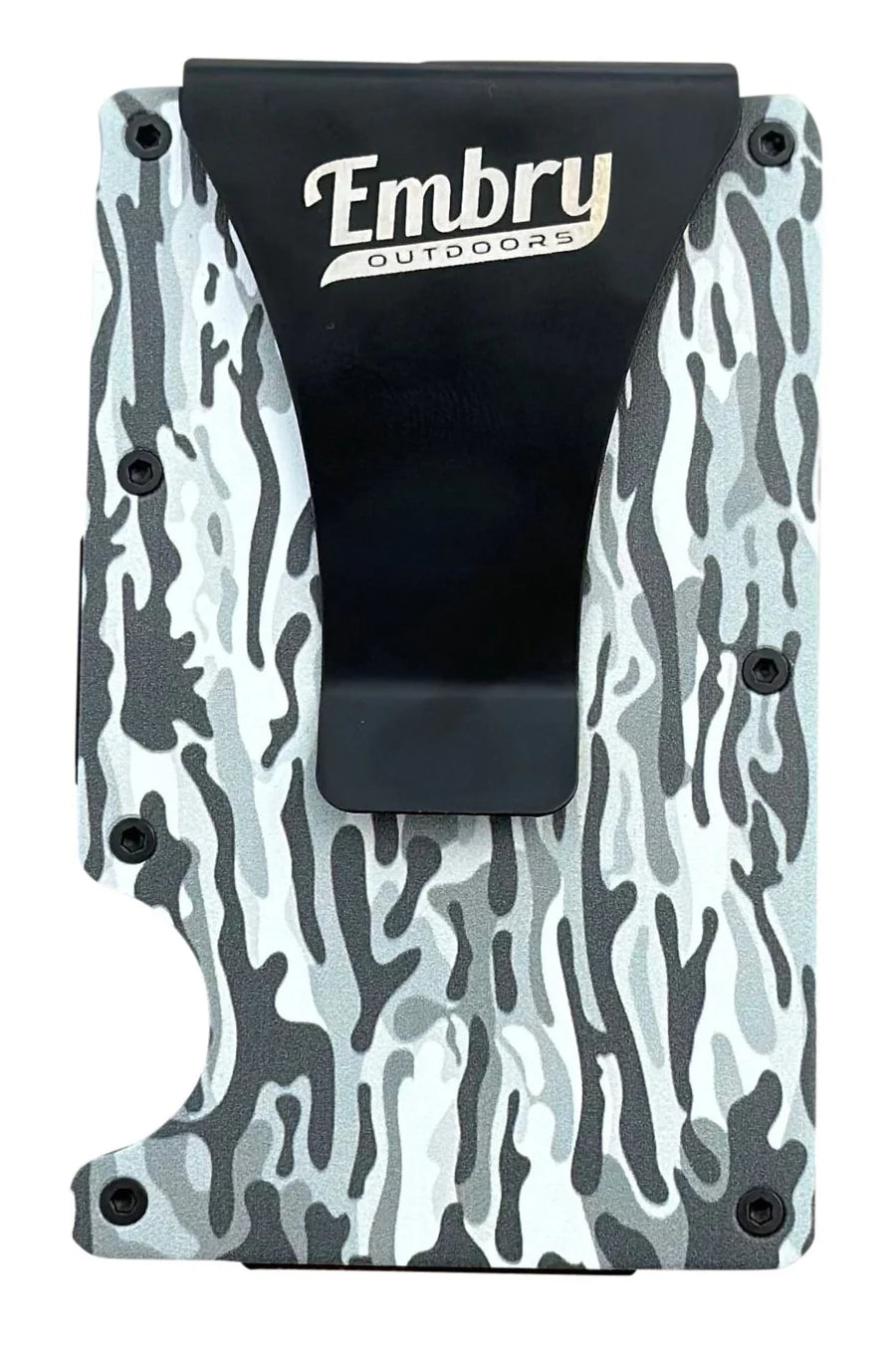 Embry Outdoors White Ranch Camo Money Clip