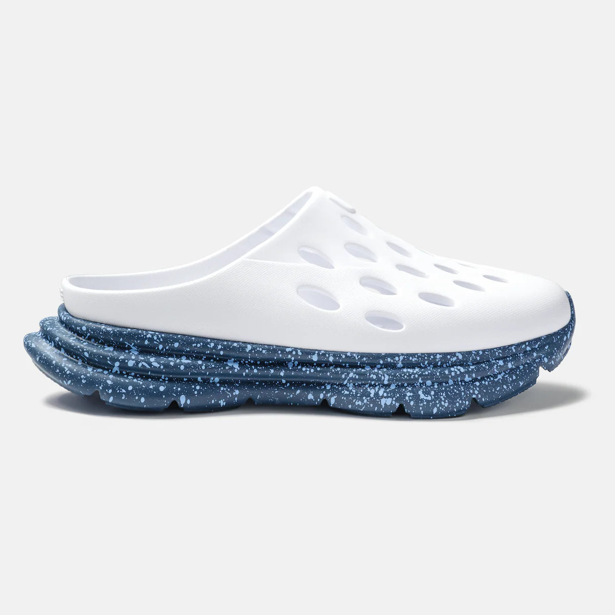 Kanes Revive OB White/Indigo Speckle Shoes