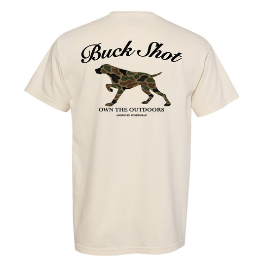 Buck Shot Apparel Old School Pointer Pocket T-shirt