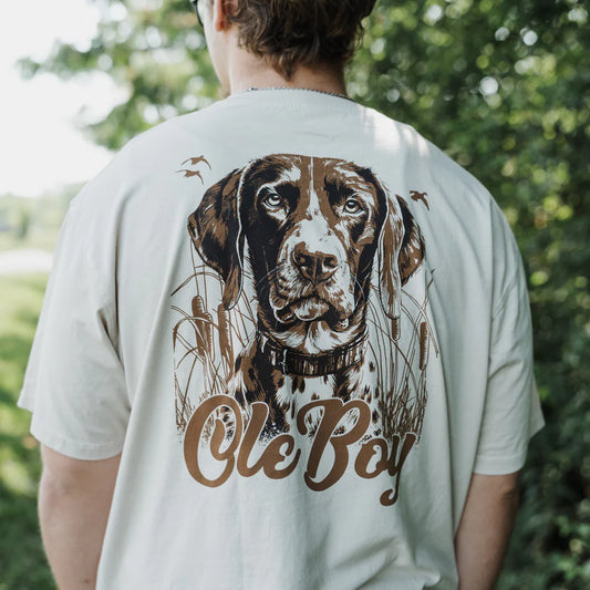 Ole Boy GSP T-shirt in Ivory