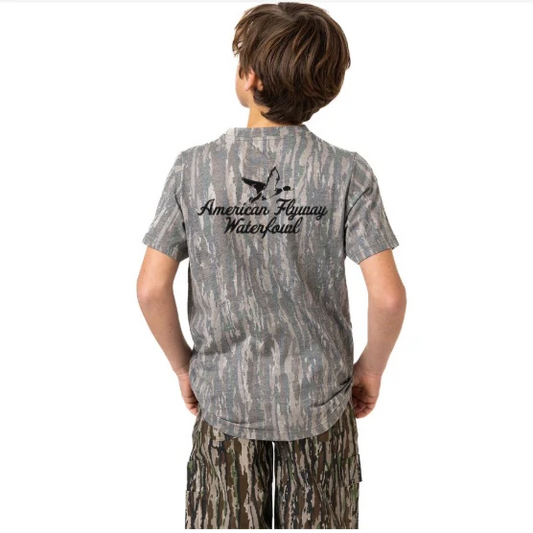 American Flyway Realtree Faded Original Tee Duck Vintage Logo