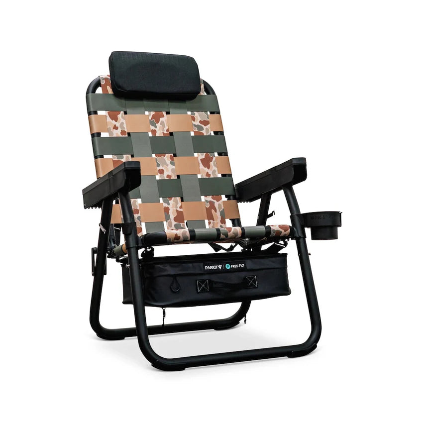 Parkit Eclipse Vintage Camo Reclining Chair Free Fly