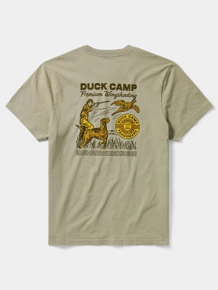 Duck Camp Brass Shot T-shirt Vintage Khaki
