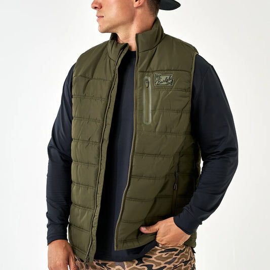 Burlebo Puffer Vest Mallard Green