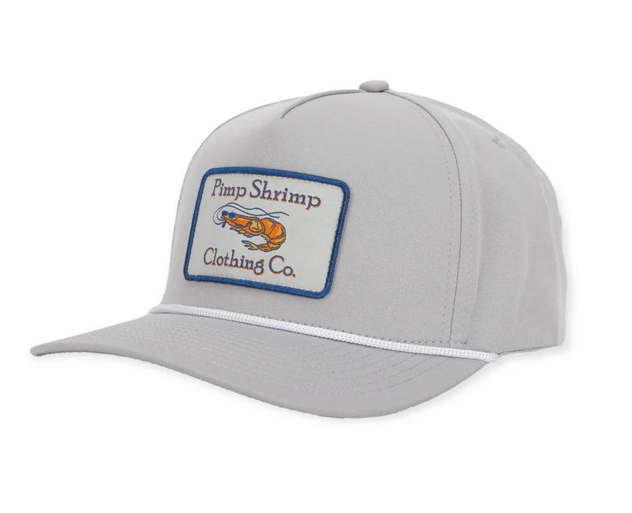 Pimp Shrimp Grey Mariner Rope Hat