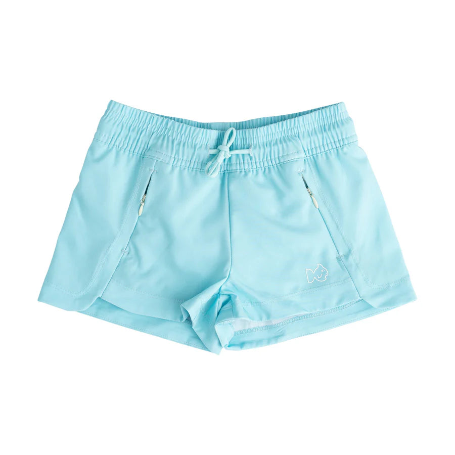 Prodoh Girls' Beach Cruiser Short - Aruba Blue