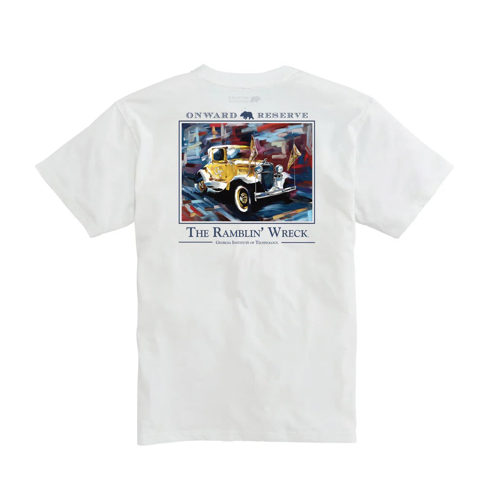 Onward Reserve Georgia Tech Ramblin' Wreck SS Tee
