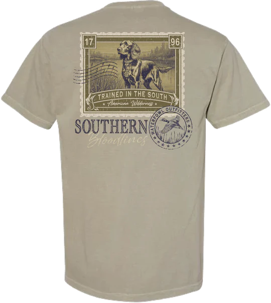 Waterfowl Outfitters Southern Bloodlines in Sandstone Tee