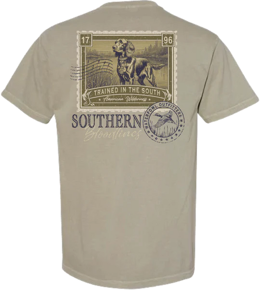 Waterfowl Outfitters Southern Bloodlines in Sandstone Tee