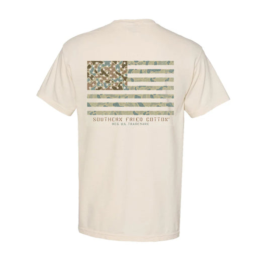 Southern Fried Cotton Old School USA Tee