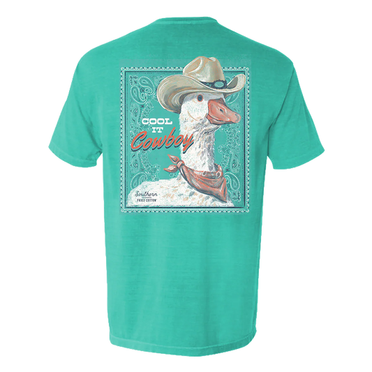 Southern Fried Cotton Cool It Cowboy T-shirt