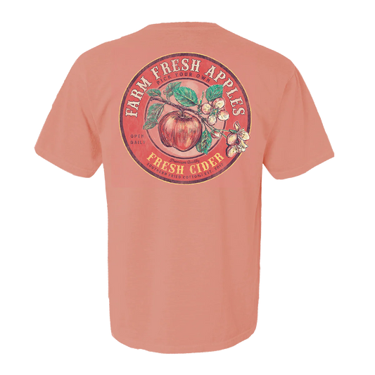 Southern Fried Cotton Farm Fresh Apples T-shirt