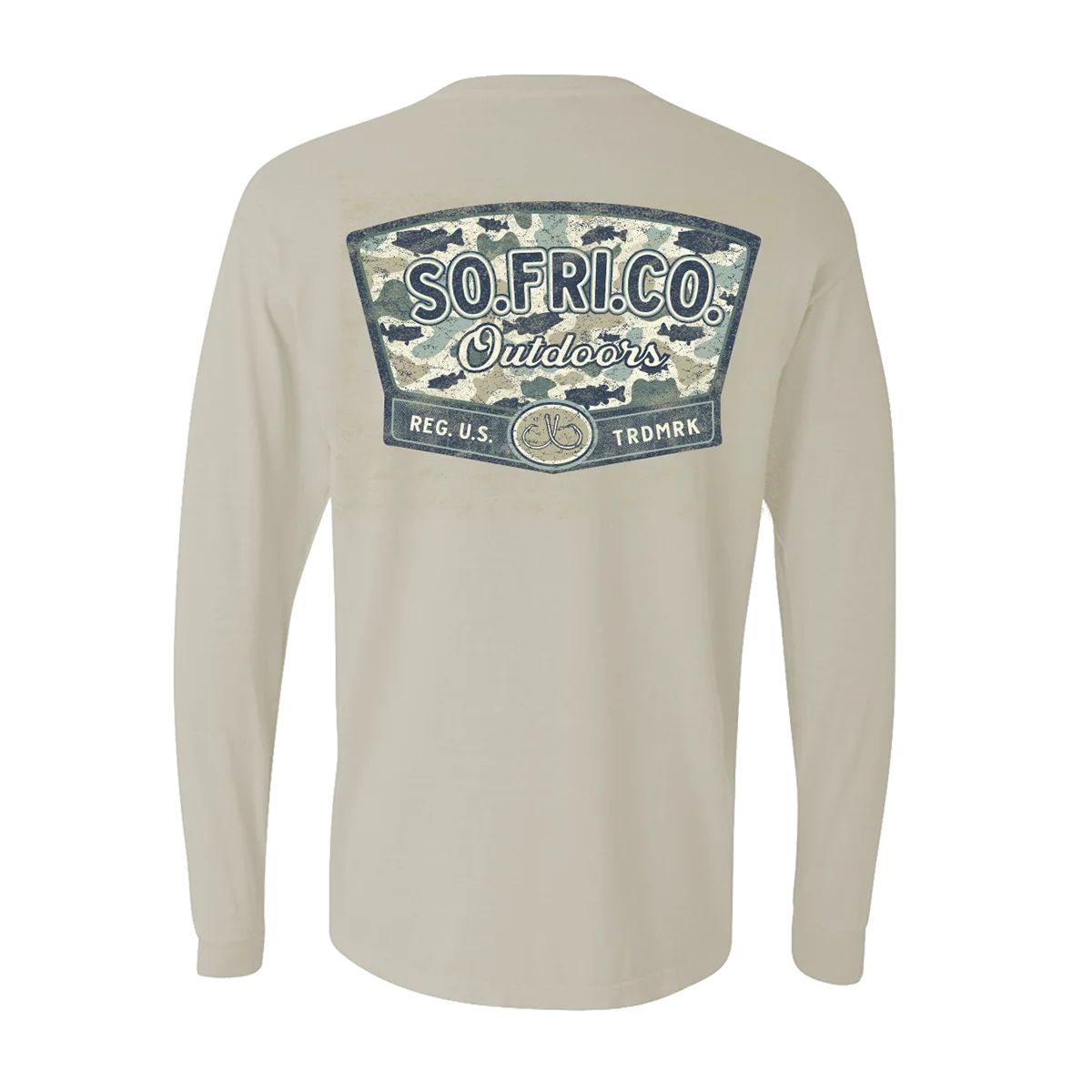 Southern Fried Cotton Cut Bait LS in Sandstone