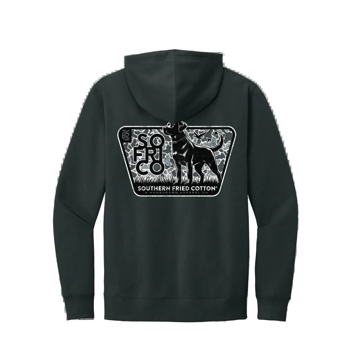 Southern Fried Cotton Lab Camo Hoodie