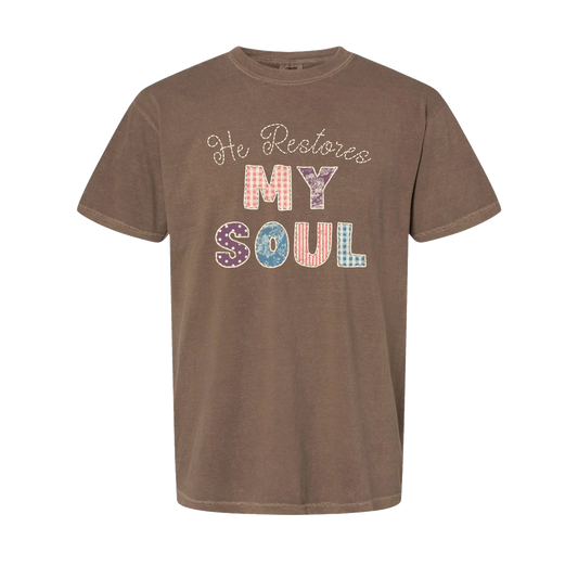 He Restores My Soul T-shirt