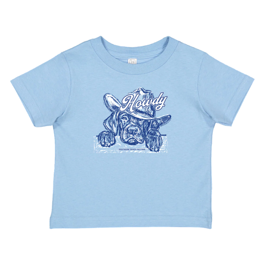 Southern Fried Cotton Howdy Y'all Toddler T-shirt