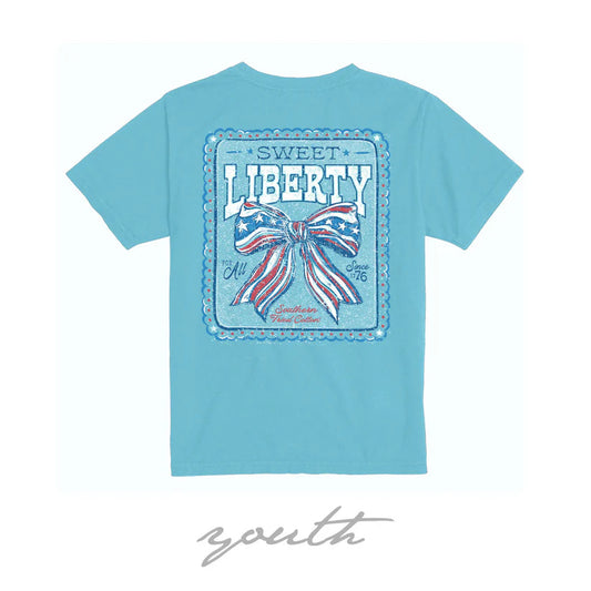 Southern Fried Cotton Sweet Liberty Youth Tee