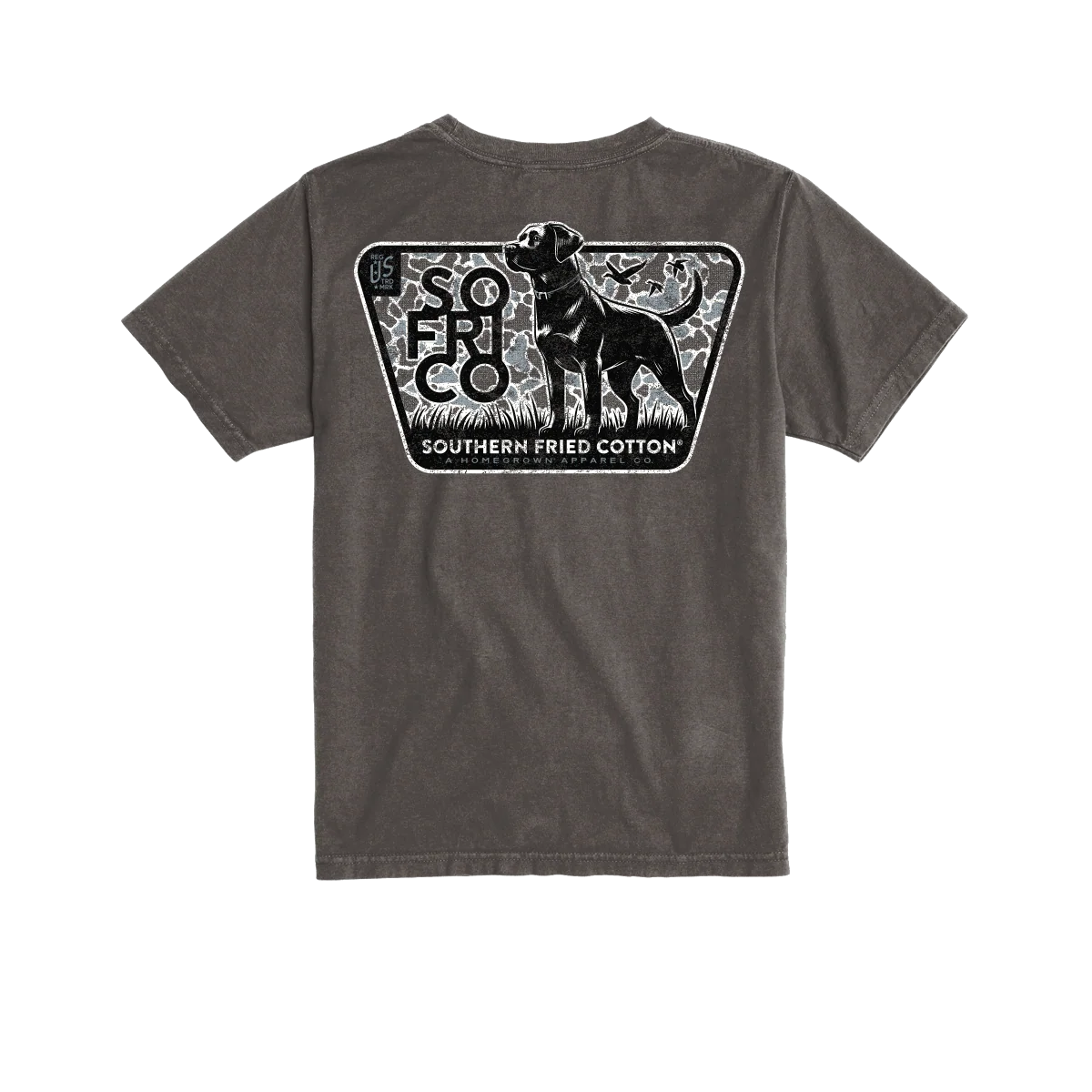 Southern Fried Cotton Lab Camo Youth T-shirt