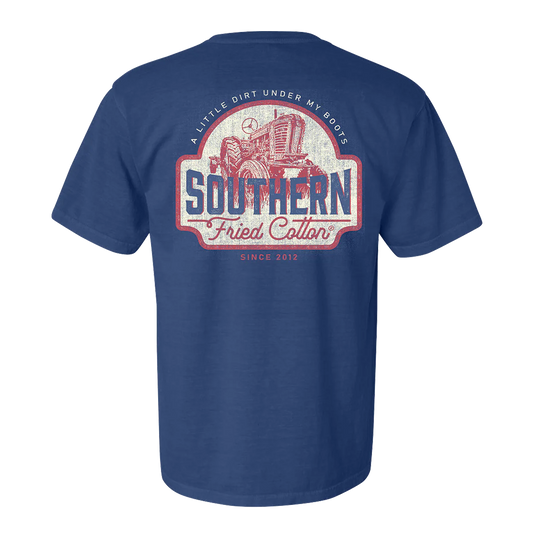 Southern Fried Cotton A Little Dirt Under My Boots Youth T-shirt