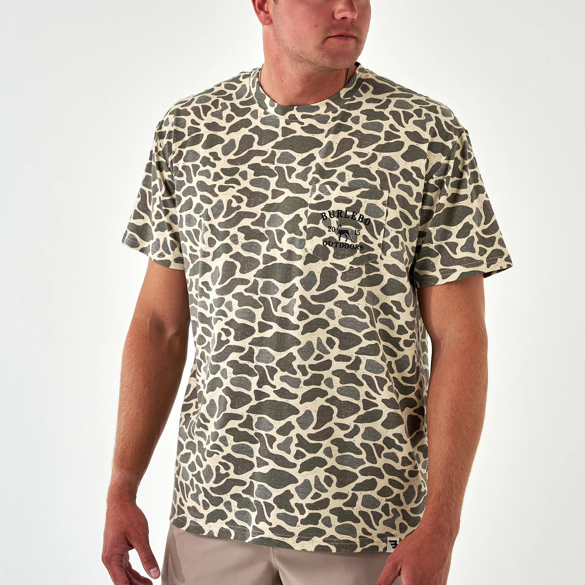 Burlebo Classic Deer Tee W/ Deer Pocket