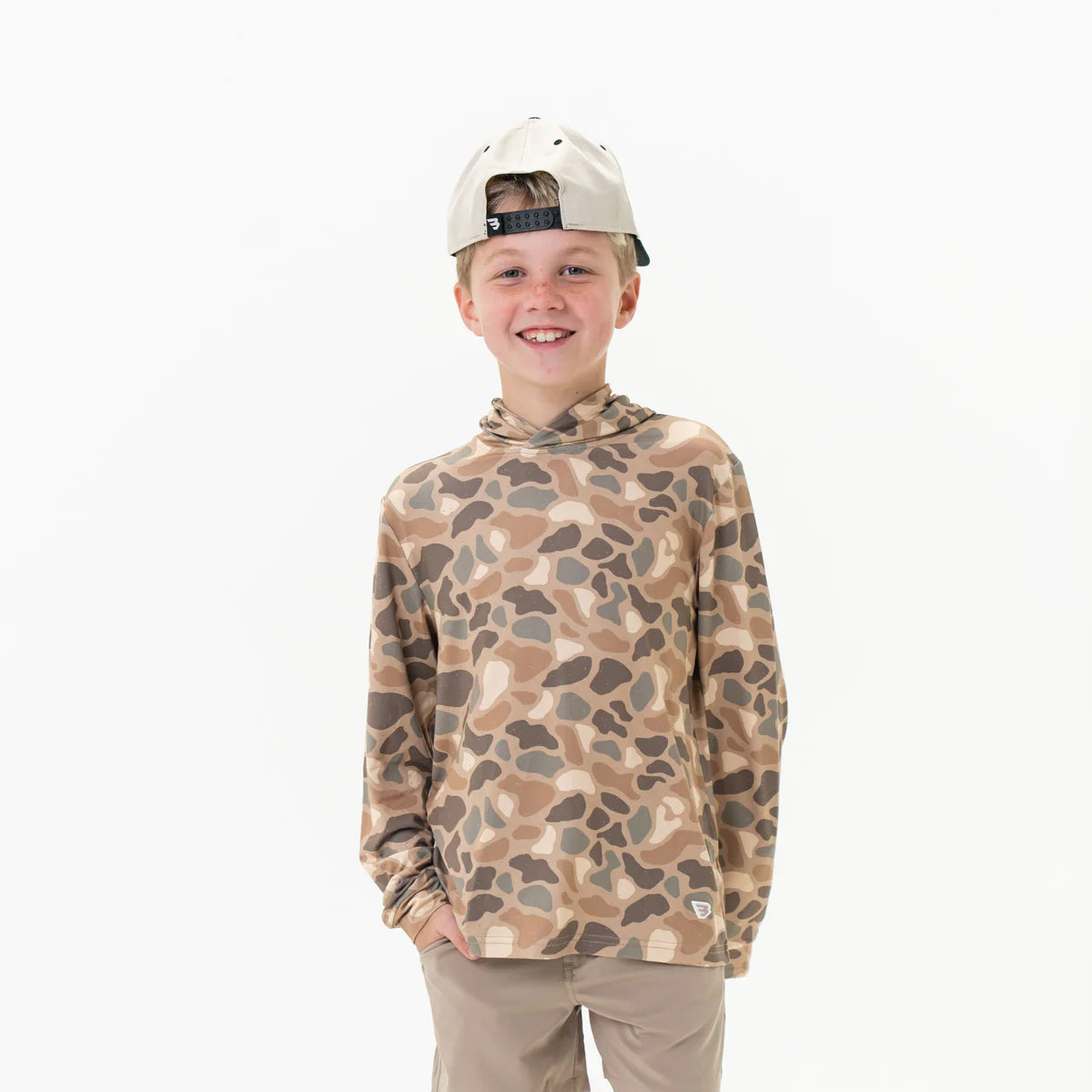 Burlebo Pintail Camo Youth Hoodie
