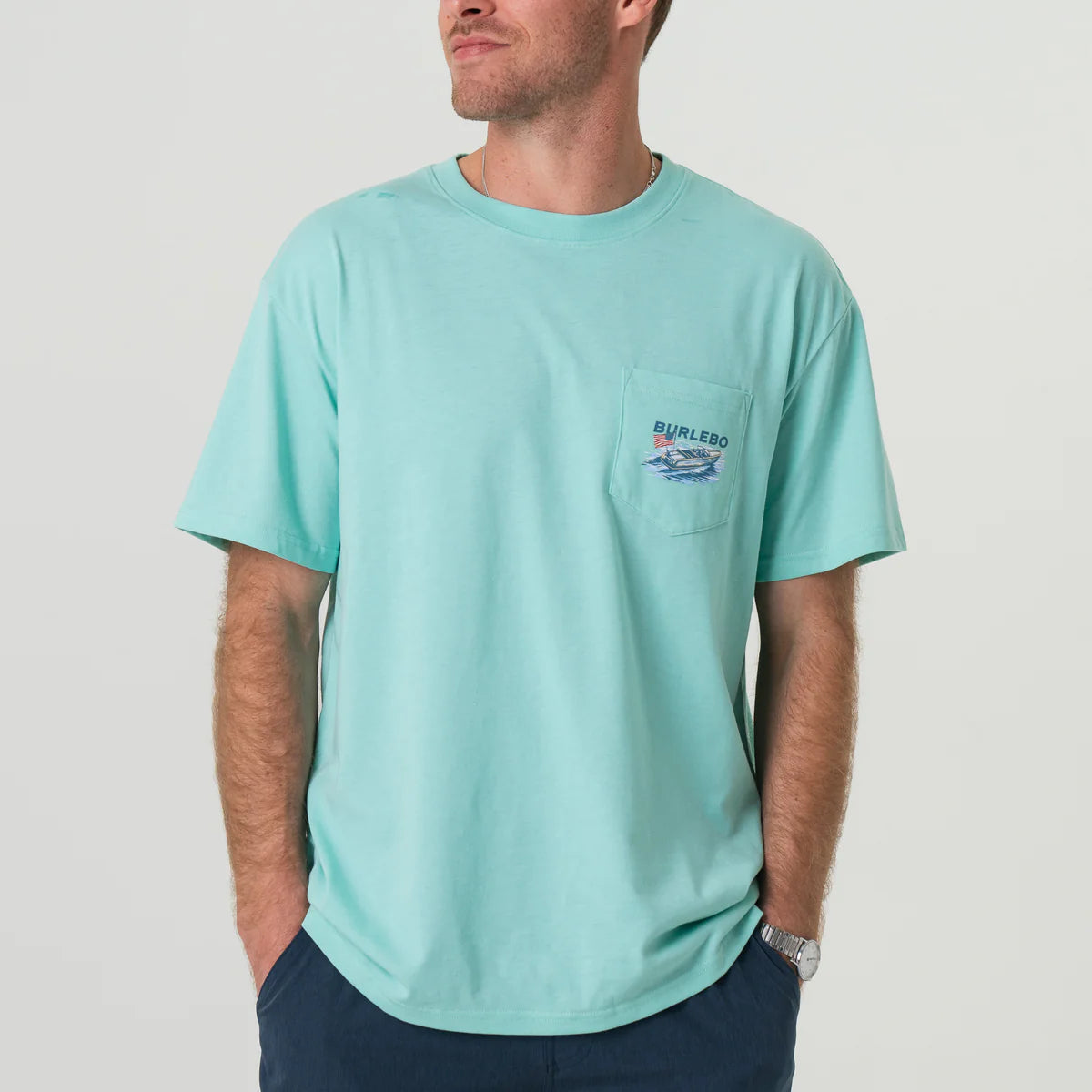 Burlebo Lake Weekend Island Reef Tee