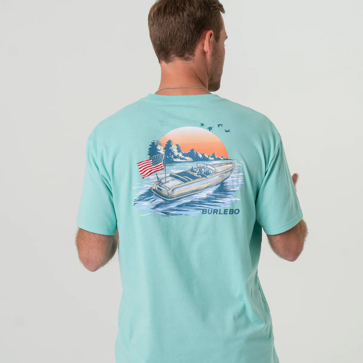 Burlebo Lake Weekend Island Reef Tee