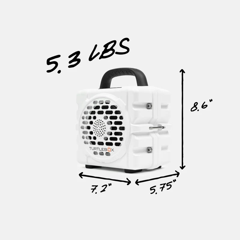 Turtlebox The Cub White