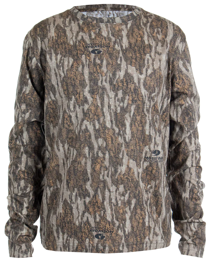 Habit Bear Cave LS Camo Tee Youth