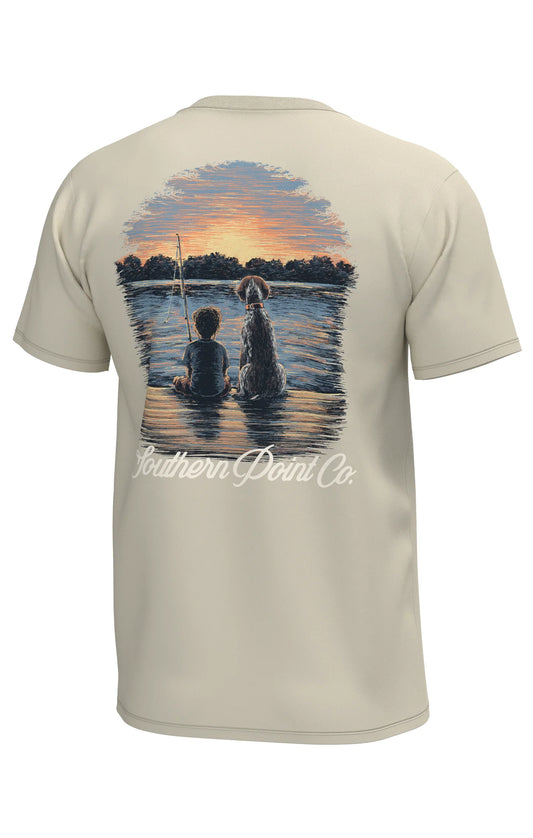 Southern Point Co Boy and his Dog T-shirt