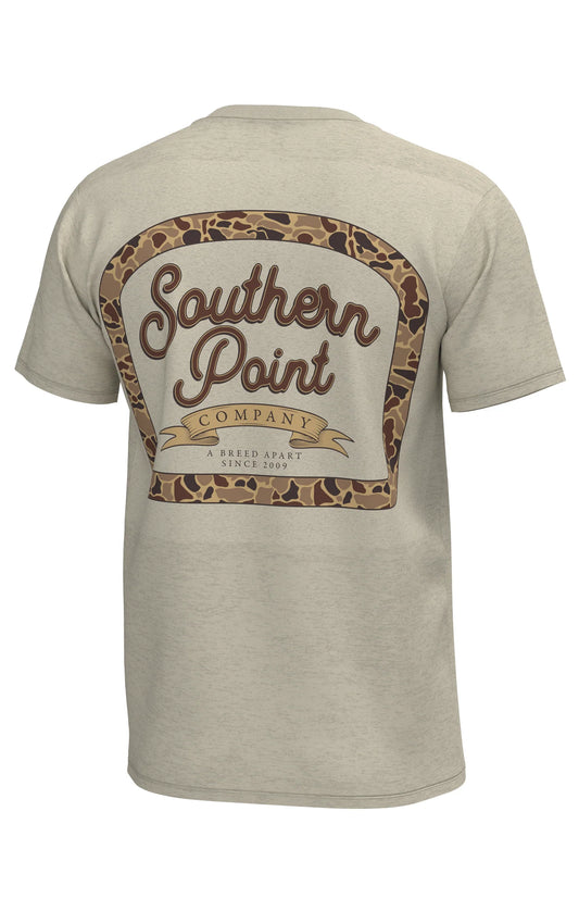 Southern Point Camo Badge T-shirt