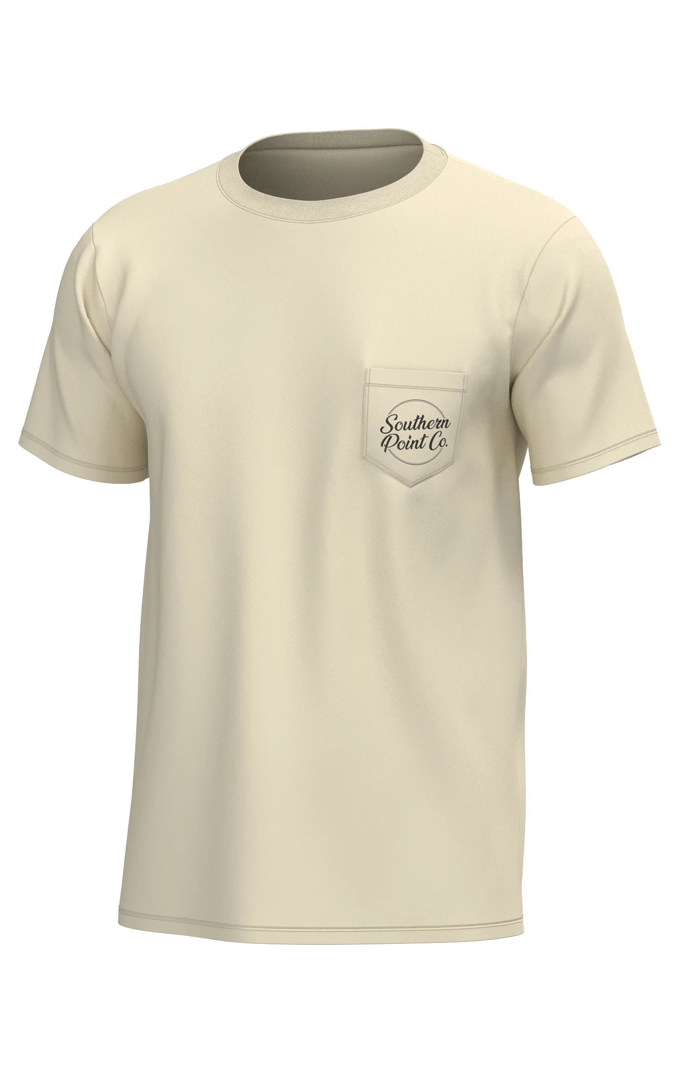 Southern Point Co Simple Script Circle Youth T-shirt