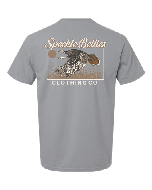 Speckle Bellies Turkey Sunset Tee