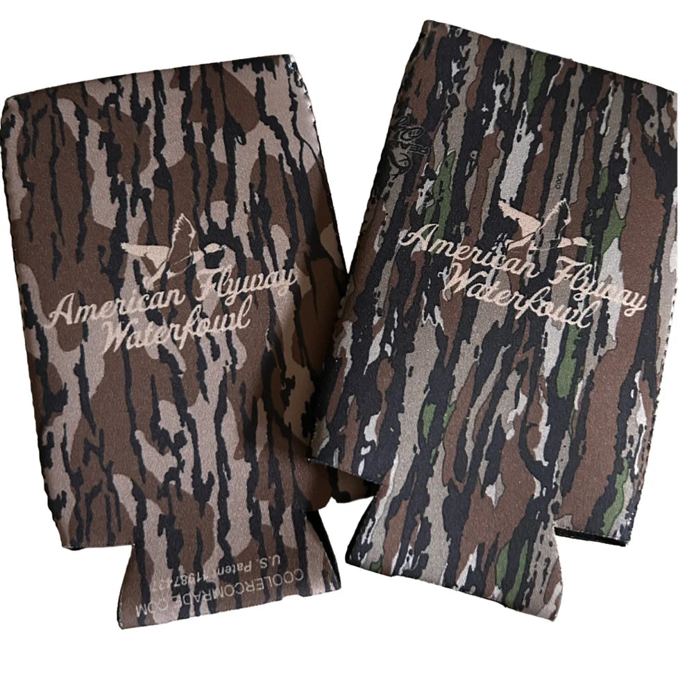 AFW Logo Drink Skinny Koozie