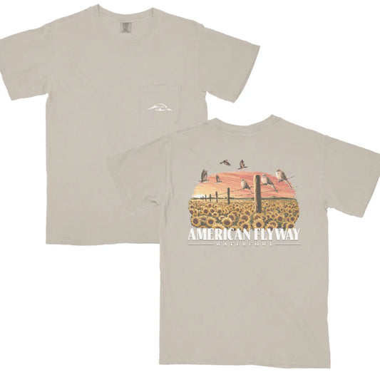 American Flyway Waterfowl Flying Dove Shirt
