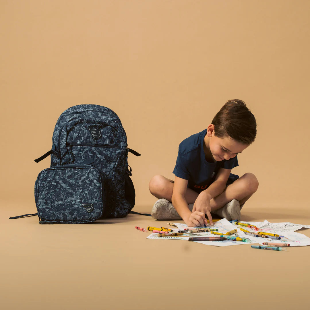 Burlebo Navy Digi Camo Backpack