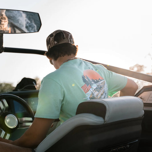 Burlebo Lake Weekend Island Reef Tee