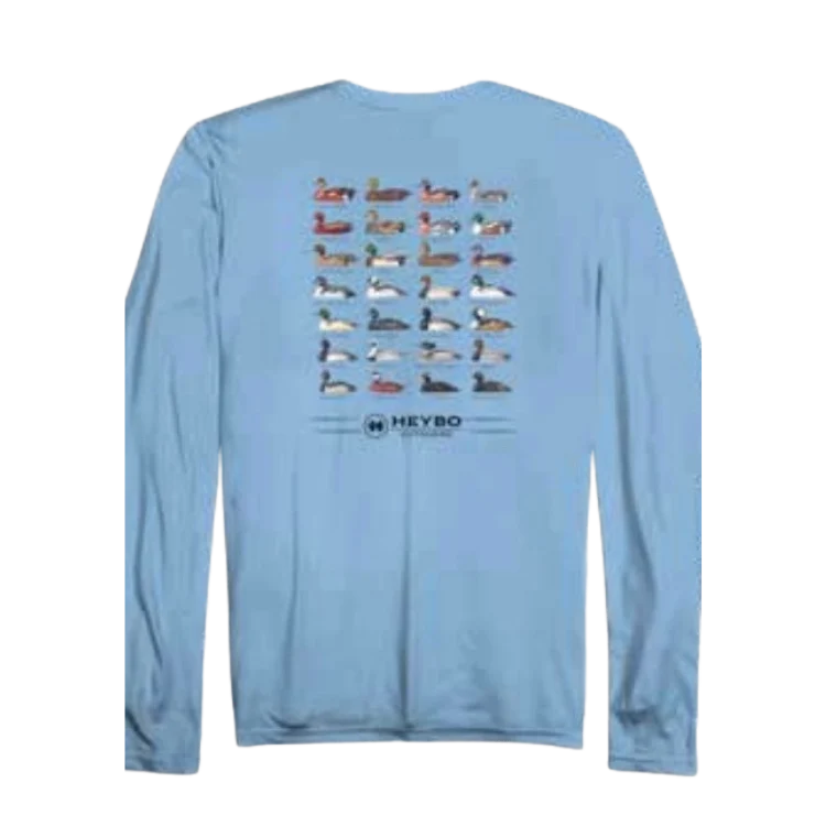 Heybo Duck Chart LS Tee
