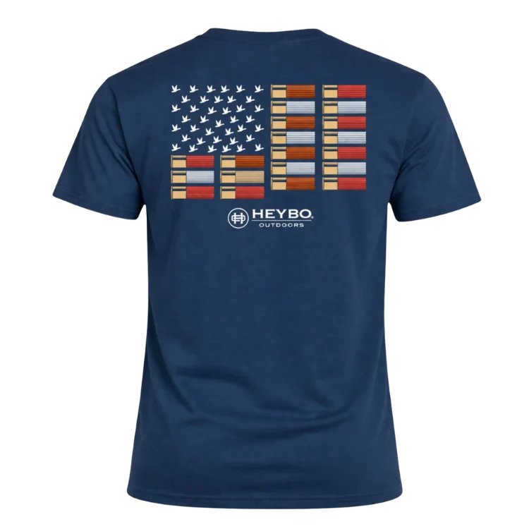 Heybo American Duck Tee in Navy