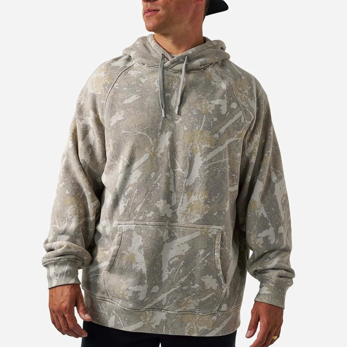 Burlebo Vintage Washed Drifter Camo Hoodie