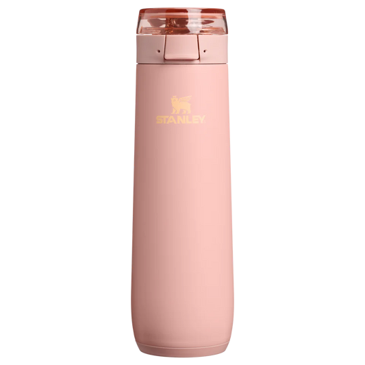 Stanley Flowstate Spring Bottle Peach Rose 20oz