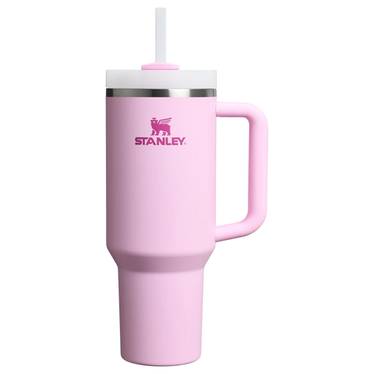 Stanley the Quencher H2.0 Flowstate Tumbler 40 OZ in Cherry Blossum