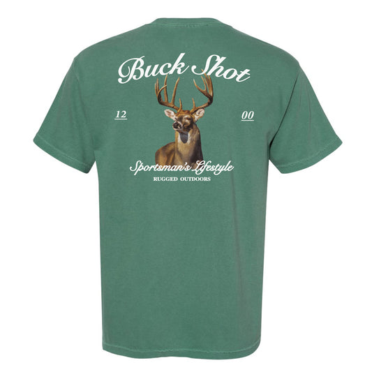 Buck Shot Apparel Big Buck Pocket T-shirt