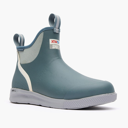 Xtratuf Mens Ankle Deck Sport Boot Stormy Blue