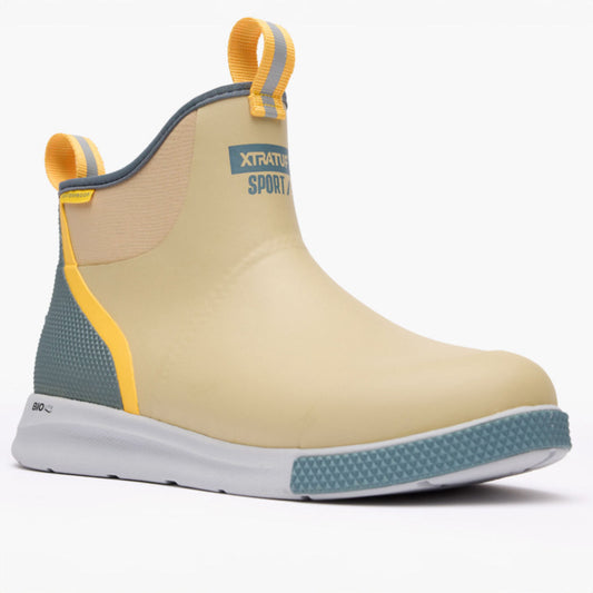 Xtratuf Mens Ankle Deck Sport Boot Tan Multi