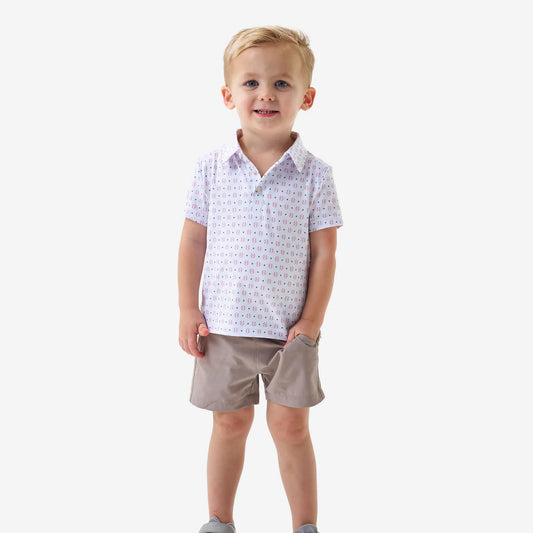 Burlebo Baseball Polo for Boys