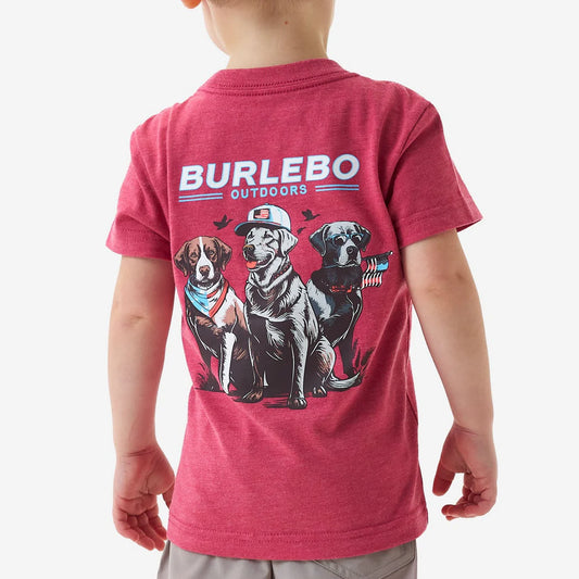 Burlebo Youth American Dog T-shirt