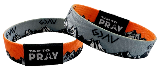 Versible Tap to Pray God is Greater Than the Highs and Lows Wristband
