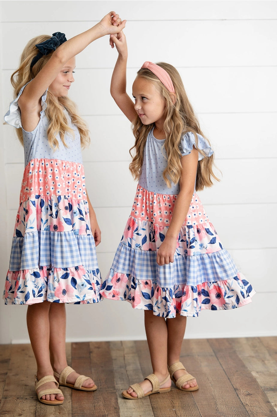 Ava Periwinkle Dress for Girls