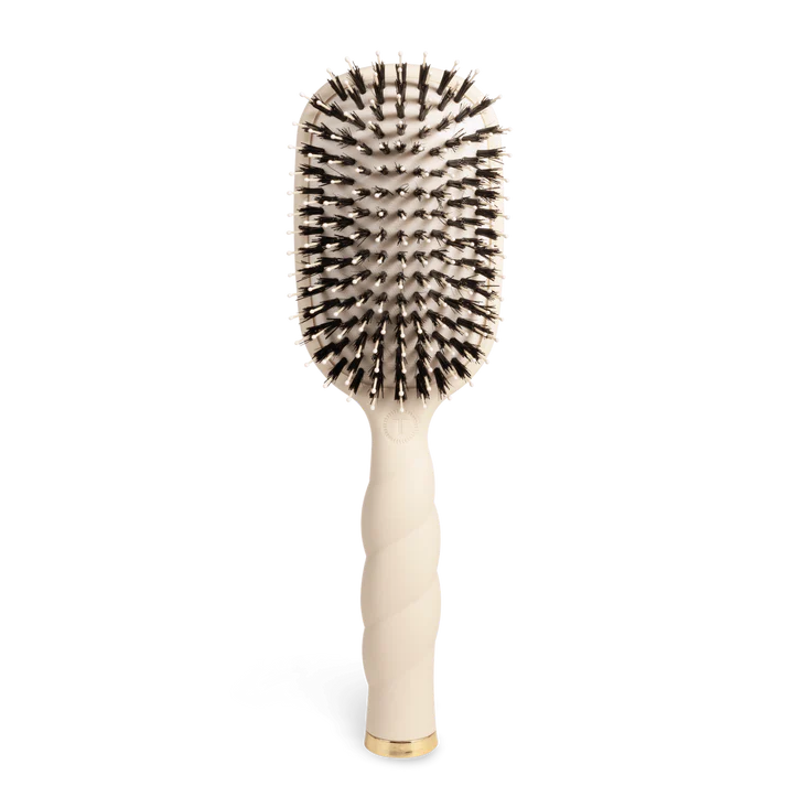 Teletie Boar Bristle Hair Brush - Tan